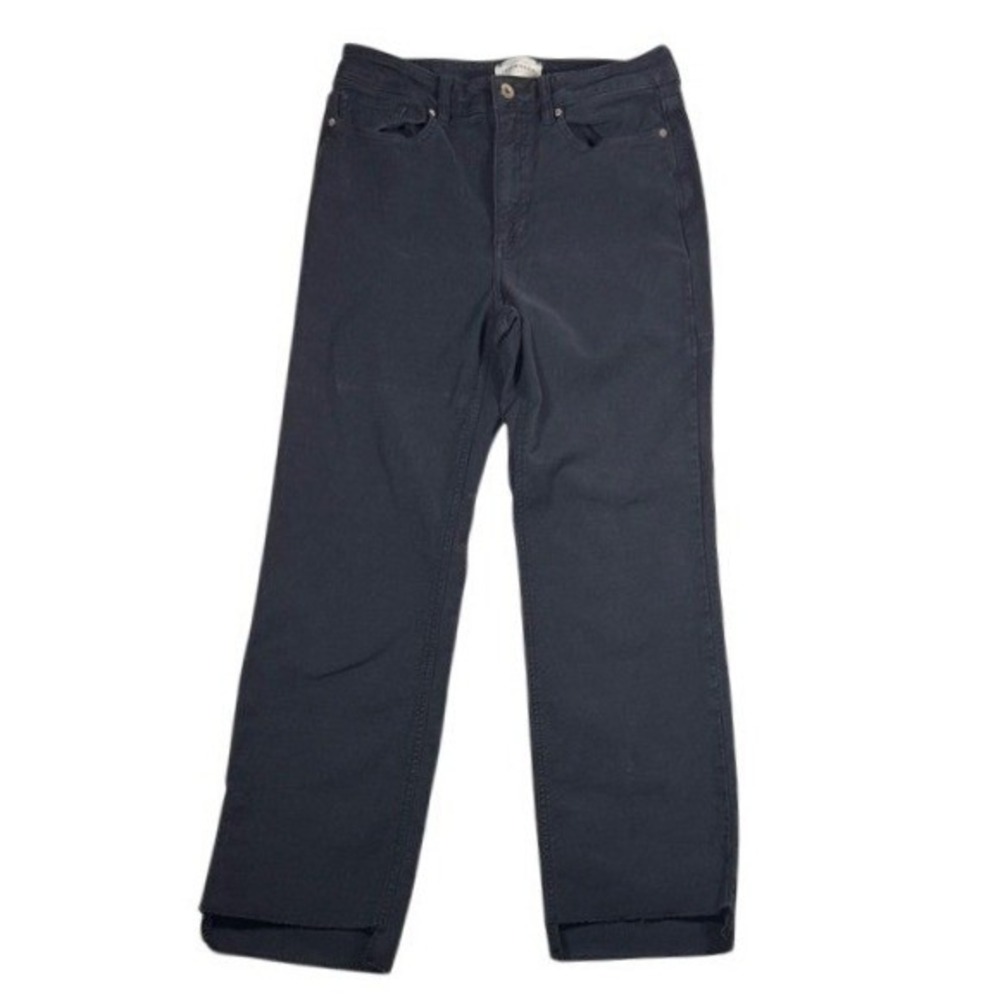 7Diamonds Mens Straight Leg Raw‎ Step Hem Pants Gray Black WGP-3005 Size 29